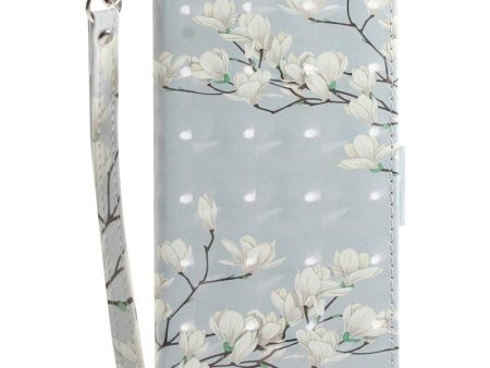 EIDERWOOD Sony Xperia 5 VI Læder Cover m. Pung & Strop - Magnolia Blomster Online Sale