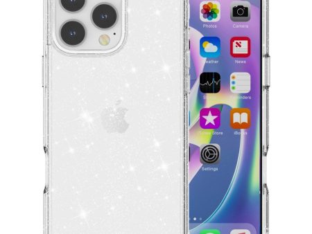 EIDERWOOD iPhone 16 Pro Max Hybrid Plastik Cover - Hvid Glitter on Sale