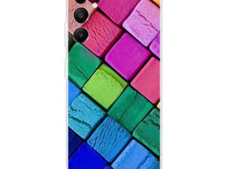 Samsung Galaxy A05s Fleksibel Plastik Cover m. Motiv - Flerfarvet For Sale