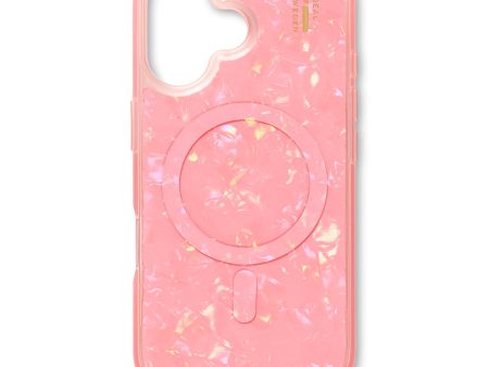 iDeal Of Sweden iPhone 16 Pearlized Case - MagSafe Kompatibel - Pink Discount