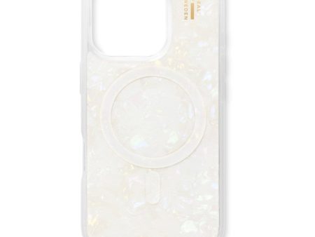 iDeal Of Sweden iPhone 16 Pearlized Case - MagSafe Kompatibel - White For Discount