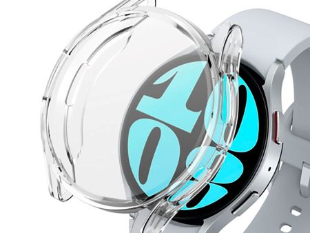 Samsung Galaxy Watch 6 (40mm) TECH-PROTECT Defense360 Cover m. Indbygget Skærmbeskytter - Gennemsigtig Online