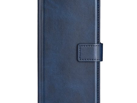 Xiaomi Redmi Note 11 Pro+ (Plus) Læder Cover m. Kortholder & Magnetisk Luk - Blå on Sale