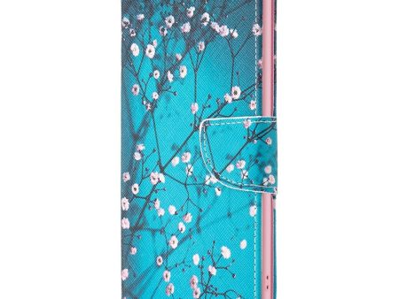 EIDERWOOD Samsung Galaxy A16 Læder Cover m. Pung & Print - Kirsebærtræ Hot on Sale