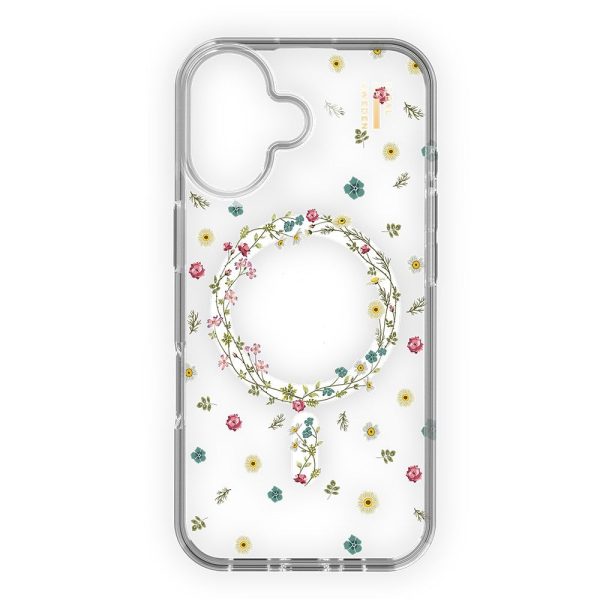 iDeal Of Sweden iPhone 16 Clear Case - MagSafe Kompatibel - Petite Floral For Discount