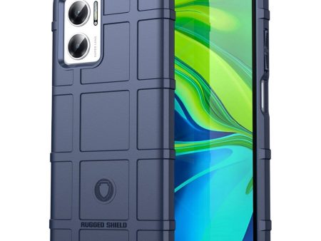 Xiaomi Redmi Note 10 5G Rugged Shield Series Håndværker Cover - Blå Online Sale