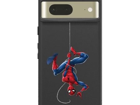 Google Pixel 7 RhinoShield SolidSuit Cover m. Marvel - Spider-man Upside Down Sale