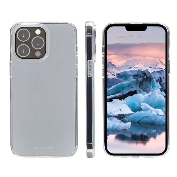 dbramante1928 iPhone 14 Pro Max Greenland Cover - 100% Genbrugsplast - Gennemsigtig Sale